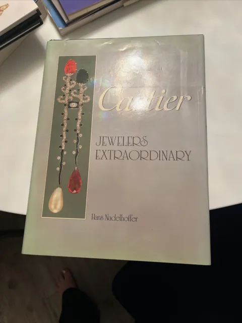 Cartier Jewelers Extraordinary by Hans Nadelhoffer 1984 HC/DJ Illustrated