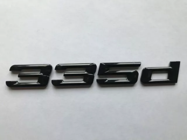 Coffre Arrière 335D Badge Pour L'arrière De   S'adapte Aux Modèles Bmw Série 3