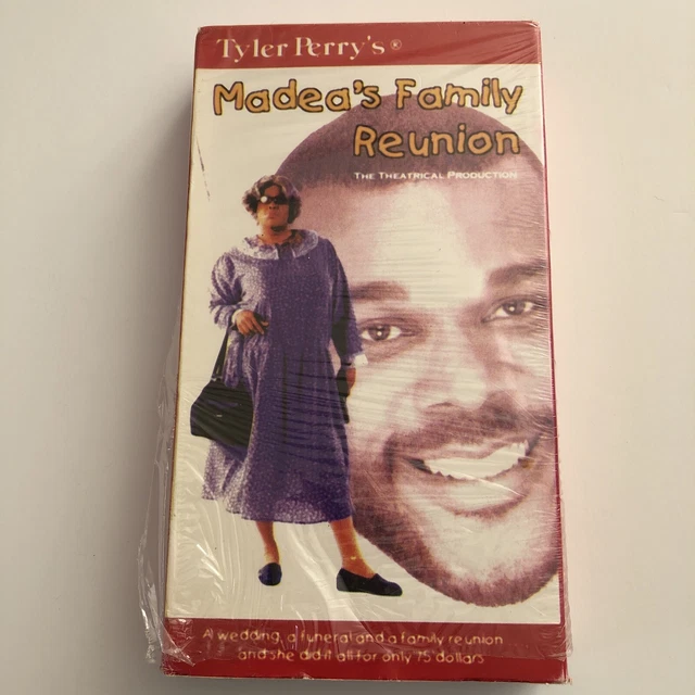 TYLER PERRY S MADEA S Family Reunion Stage Play VHS Very Good 15 99 PicClick tyler-perry-s-madea-s-family-reunion-stage-play-vhs-very-good-15-99-picclick