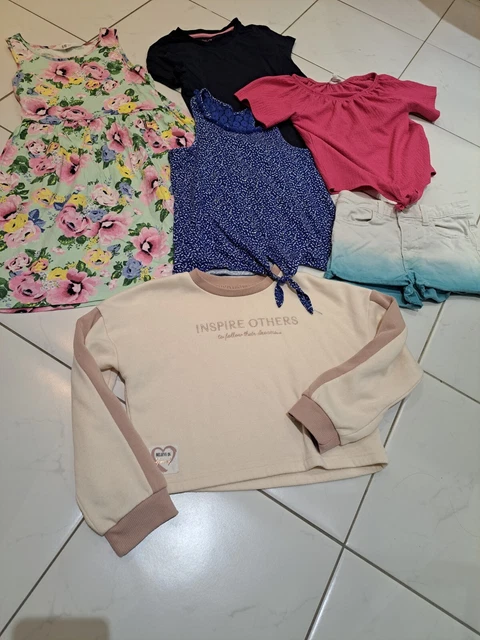 Girls Summer Clothes Bundle Age 8-9 Years
