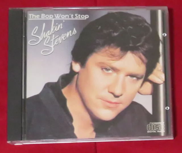 shakin' stevens - the bop won't stop cd (japan 1983 cdepc 86301)