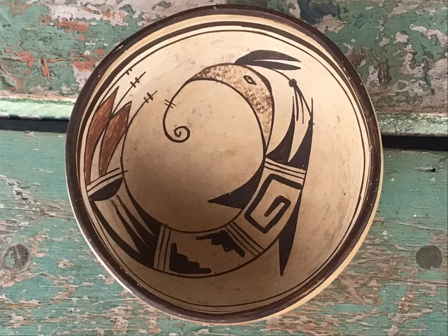 Antique Hopi Pueblo Pottery Bowl Nampeyo Of Hano ??? N R. Antique Hopi Pueblo Pottery Bowl Nampeyo Of Hano ??? N R.