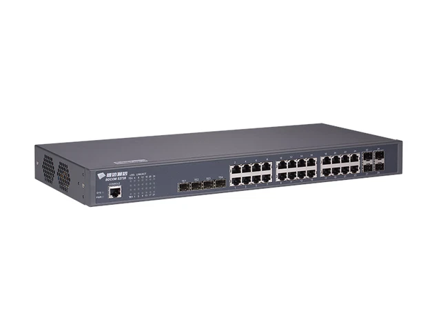 BDCOM S2928 - Interrupteur 10G Gérée L2 + 20 Ports Gigabit RJ45 4 Slots SFP