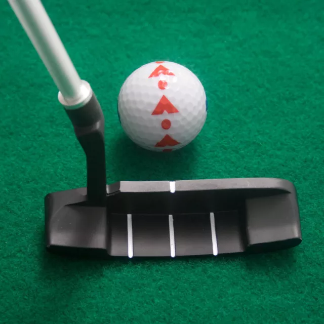 PGA TOUR 6 Fuß Golf Putting Set Übungsmatte Inc Putter & Guide Ball mit Putter 3