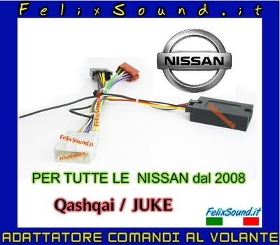 Ctsns 003.2 PER NISSAN EVALIA 2013 su Autoradio Volante Interfaccia Gambo 