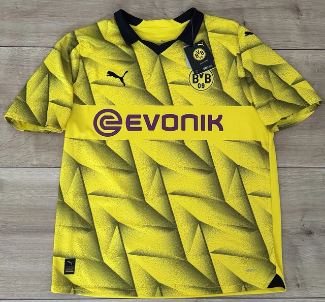 BVB T-shirt UEFA CL Finale heren GEEL Gr. L, geel, L