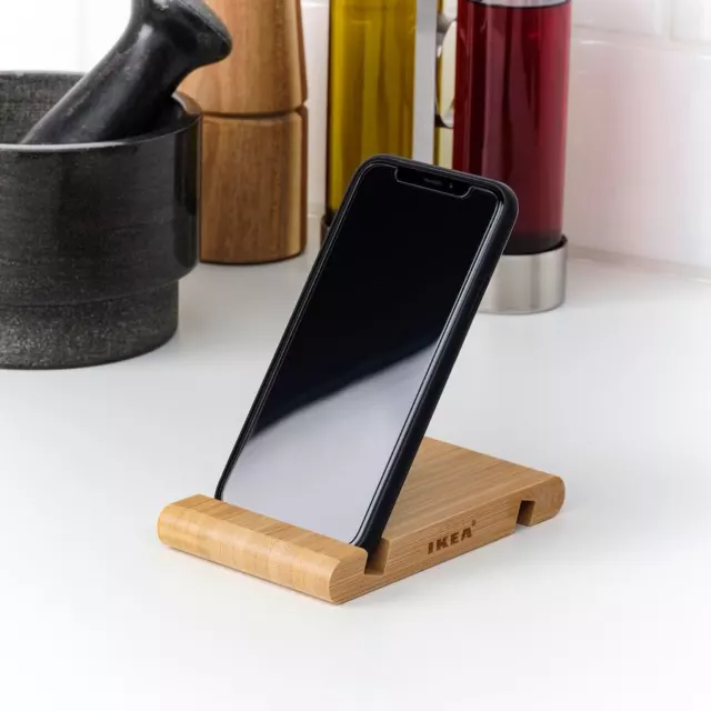 VIVALLA Support tablette, placage bambou - IKEA Belgique