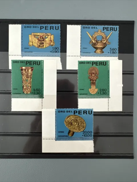 Peru MiNr 669-673 Postfrisch