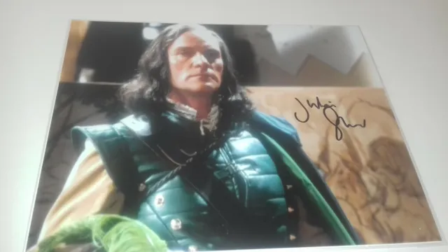 doctor who  julian glover city of death 10x8 autograph photo
