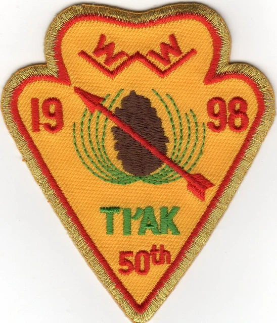 OA Ti'ak Lodge 404 50th Anniversary Arrowhead