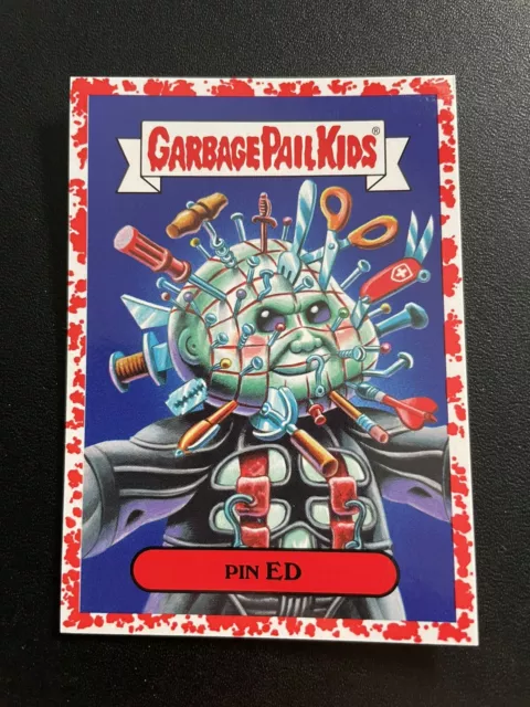 Garbage Pail Kids 1a Pin Ed Red 20/75 2018 Oh, The Horror-ible GPK