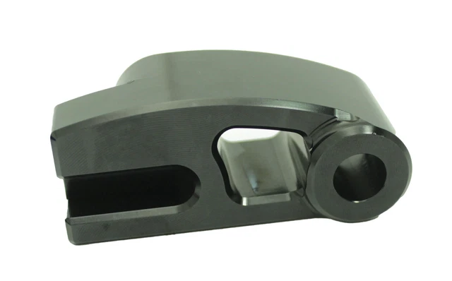 Alu CNC Tuning Halter Bremse Schwarz hinten für Simson S51 SR50 S50 Schwalbe