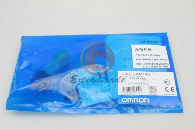 Un Omron E3F2-R4B4-P1 12-24VDC Interrupteur Photoélectrique Neuf