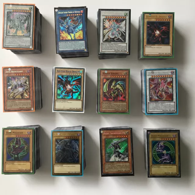 Yu-Gi-Oh! 50 Shiny Card Bundles Of Super Rares Ultra Rares Holographic Lot