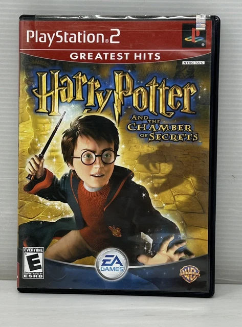 Harry Potter and the Chamber of Secrets (PlayStation 2, 2002) With Manual-TESTED