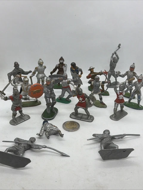 Lot 3TIMPO Toys England Swoppets Moyen âge Crusaders