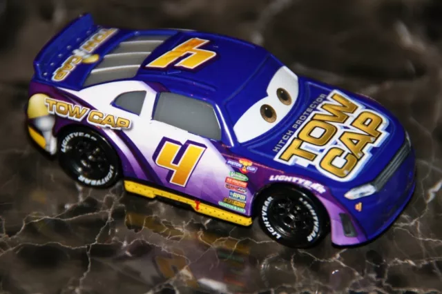 Mattel Disney Cars 3 Jack DePost (Tow Cap #4) Piston Cup Racer Die-cast 
