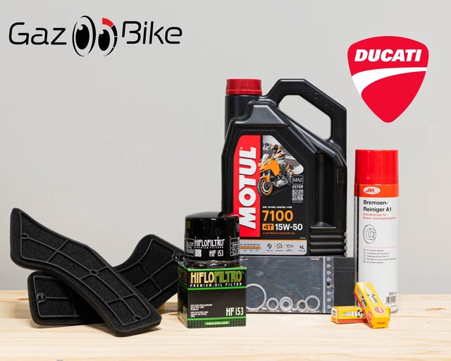Kit Révision Yamaha T-Max 500 - Huile Motul 7100, Filtres, Bougies NGK