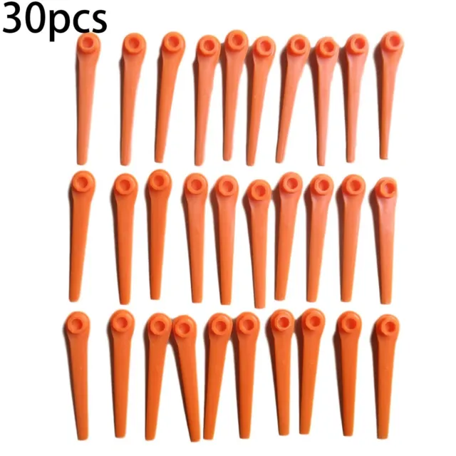 30 X Grass Trimmer Strimmer Plastic Blades For Flymo SimpliTrim Li FLY083 GA400