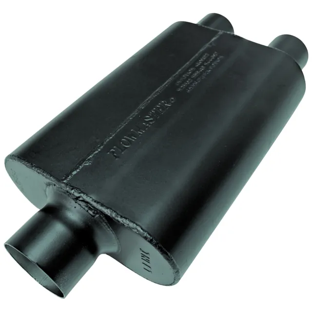 Flowmaster Super 44 Muffler - 3.00 Center In / 2.25 Dual Out - Aggressive Sound