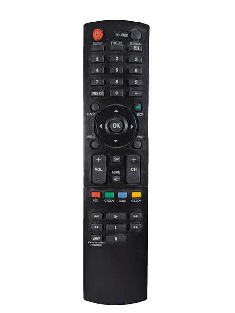 New Replace NH000UD Remote For Emerson Sylvania TV LC195SLX