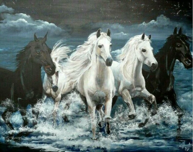 5D DIY Full Drill Diamond Painting Horse Cross Stitch Mosaic Cross Stitch Kits
