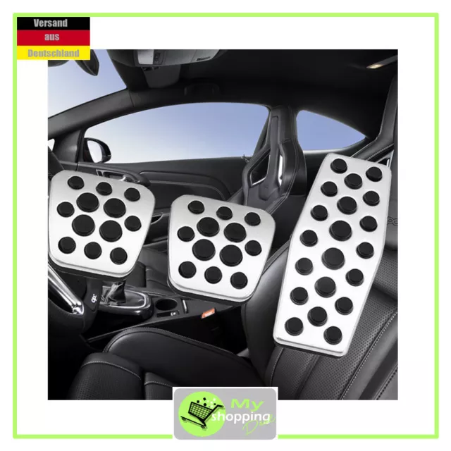 Sport Pedal Set passend für Opel Astra J Tuning,Sport,3 teilig,in OPC line Optik