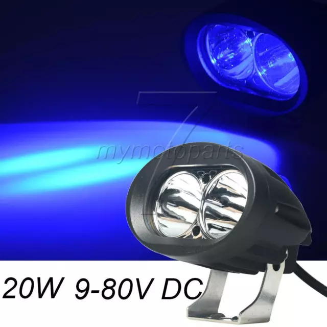 20W Blue LED Forklift Truck Spotlight Pedestrian Warehouse Safety Warning Light