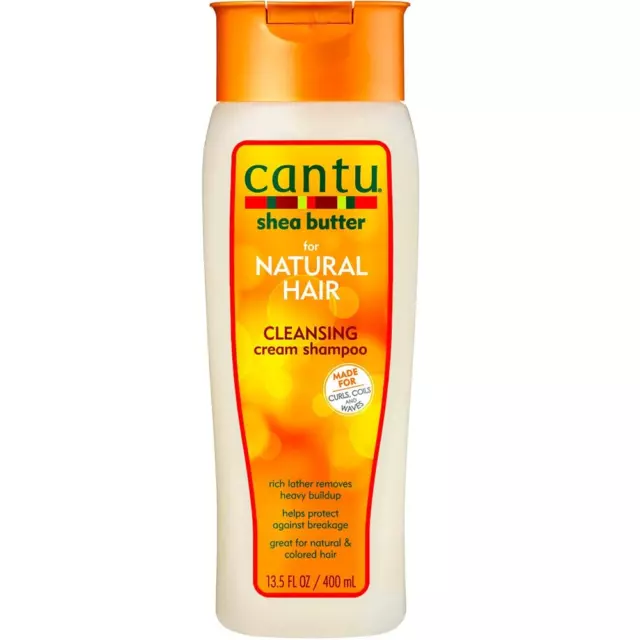 Shampoing Cantu pour cheveux naturels 400 ml au beurre de karité