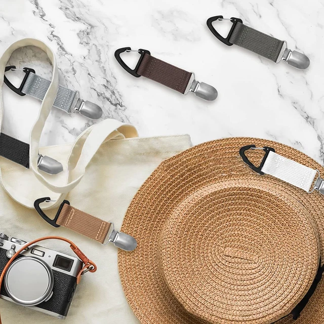 Luggage Hat Clip Not Easy to Break Decorate Multifunctional Travel Hat Clip