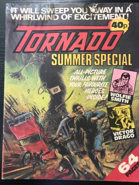 2000AD ft JUDGE DREDD - TORNADO 1979 SUMMER SPECIAL - GOOD CONDITION - RARE