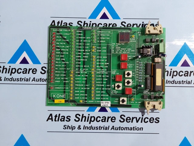 Carte électronique KONE TMS600/CPU 476200H07 – Pièce D'occasion Fonctionnelle Pour Ascenseur