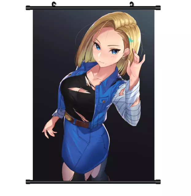 HOT ANIME DRAGON Ball Z Ad 18 Home D P Wall S 8 ...