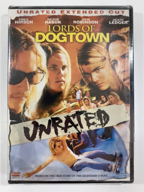Lords Of Dogtown Drama Biography Unrated Extended DVD Heath Ledger Columbia
