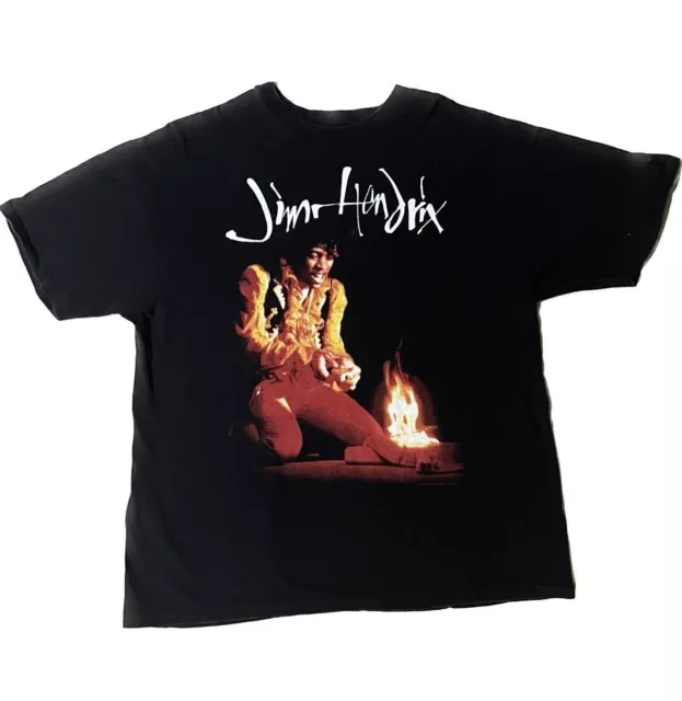 Rare Jimi Hendrix The Ultimate Experience Band Tee T-Shirt Unisex S-4XL