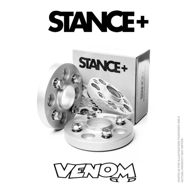 Stance+ 20mm Alloy Wheel Spacers (4x100) 57.1 VW Golf Mk 2 (1983-1992) 1G