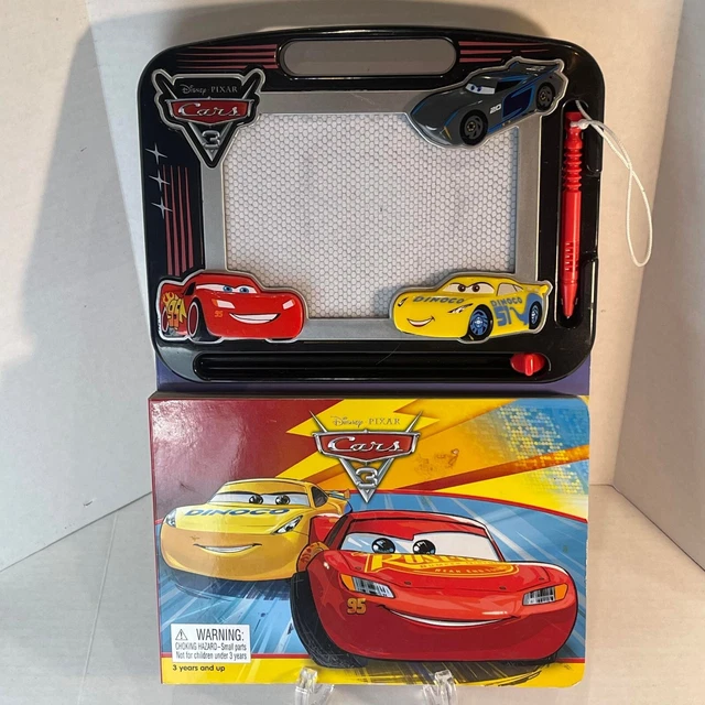DISNEY PIXAR Cars 3 Storybook and Drawing Board Kit Very