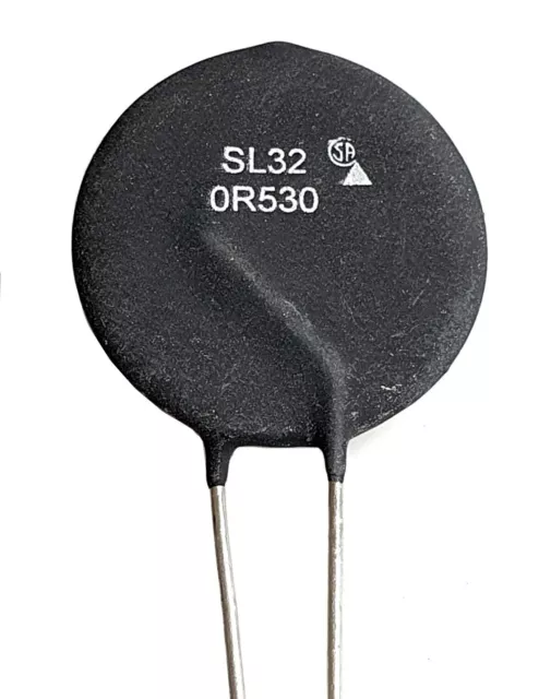 SL32 0R530  Inrush Current Limiter, Power Thermistor 0.5 ohm 30Amp 32mm–ref:a425