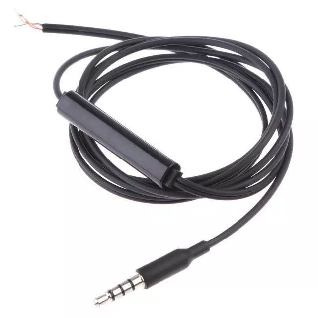 Câble Audio Pour écouteurs Bricolage De 3,5 Mm Avec Fil De Casque De Contrôle
