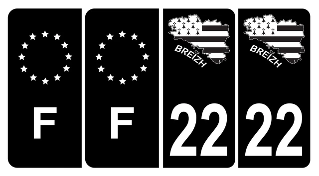 987 -Plaque Immatriculation "Polynésie Française"#N#– PlaqueStick