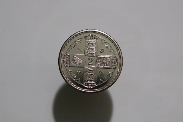 🧭 🇬🇧 Uk Gb Fantasy Pattern Florin 1936 Edward Viii B54 #K7705