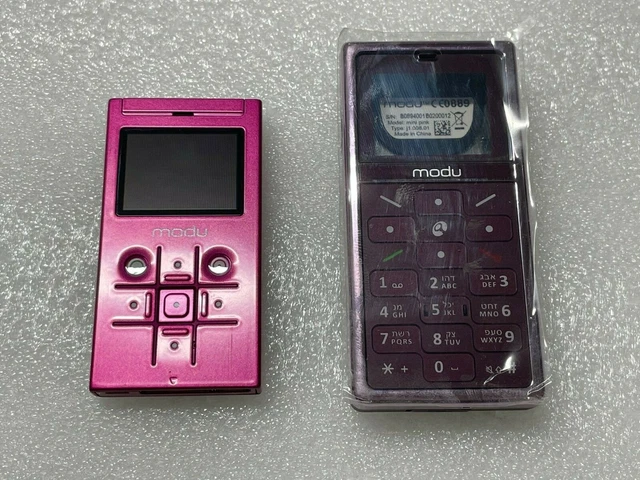 MODU 1 Smallest Mobile Call Cell Phone in the World MODU 1 Smallest Mobile Call Cell Phone in the World