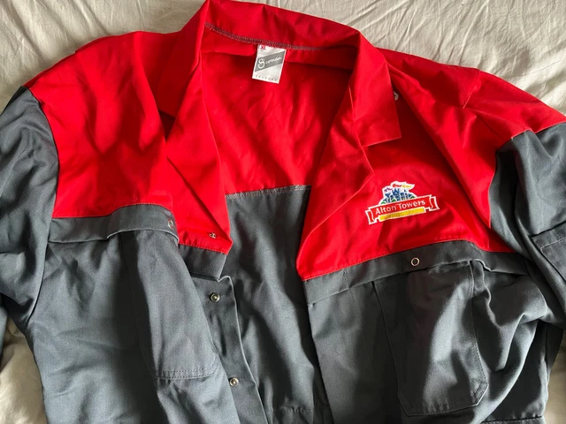 Alton Towers Engineering Overalls - Uniform - Rare - Retro