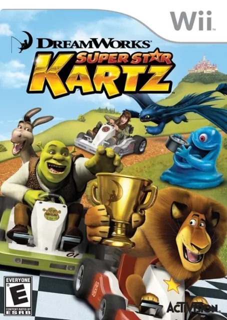 DreamWorks Super Star Kartz - Nintendo  Wii Game Only