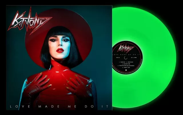 Kat De D Love Made Me Do It 1LP Glow IN The Dark Vert Vinyle 2021