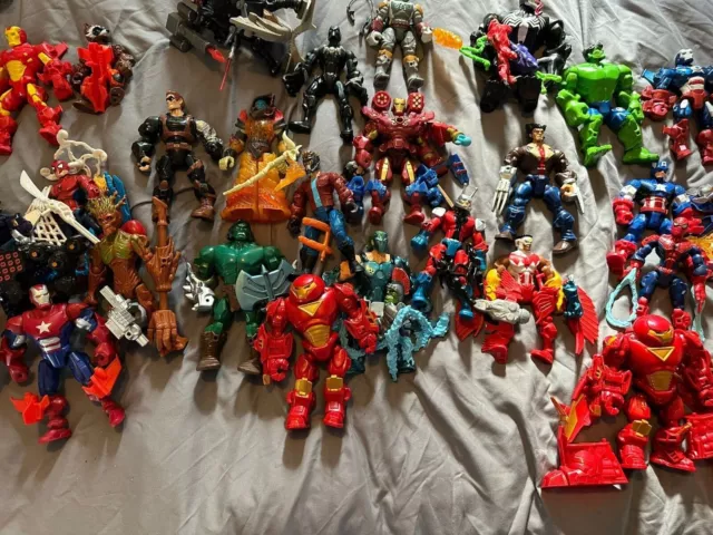Marvel Super Hero Star Wars Mashers Figures Multi Listing Transformers Masher
