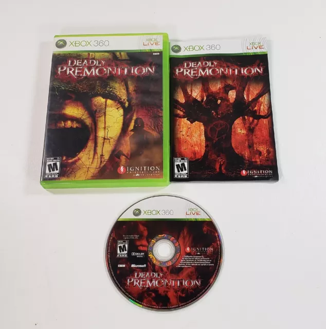 Deadly Premonition (Microsoft Xbox 360, 2010) CIB Complete Tested