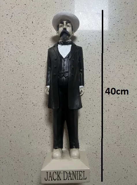 New Jack Daniels Old No.7 Genuine Statue stand at 40cm and hand painted 