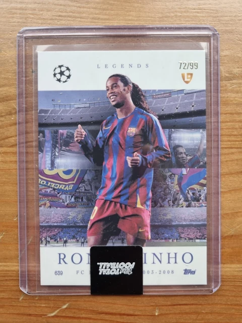 TOPPS TOTAL FOOTBALL 1/1 Ronaldinho EUR 700,00 - PicClick ES