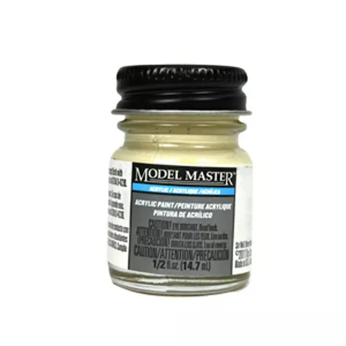 Model Master 4722 Radome Tan Flat Acrylic Paint 14.7mL Jar Testors